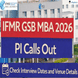 IFMR GSB MBA 2026 PI Calls Out @krea.edu.in; Check Interview Dates and Venue Details